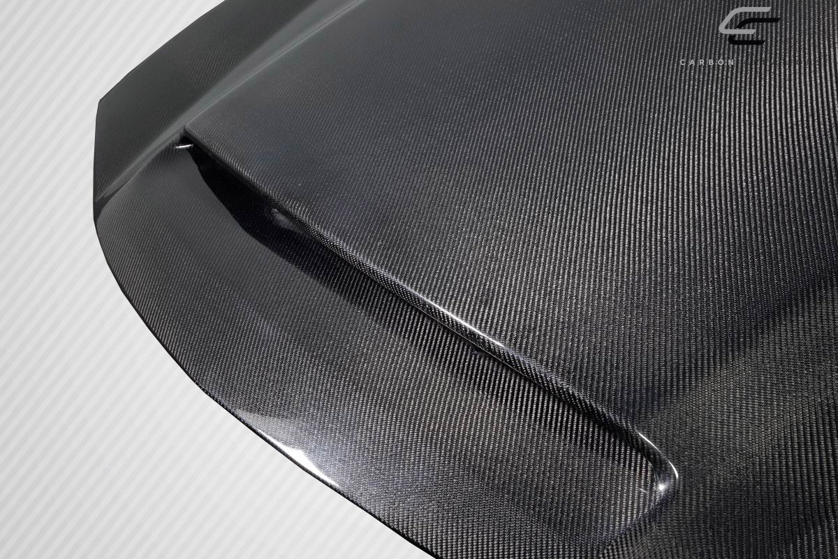 2006-2010 Dodge Charger Carbon Creations Demon Look Hood - 1 Piece